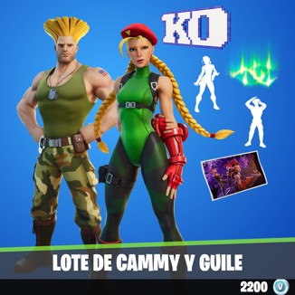Lote de Cammy y Guile